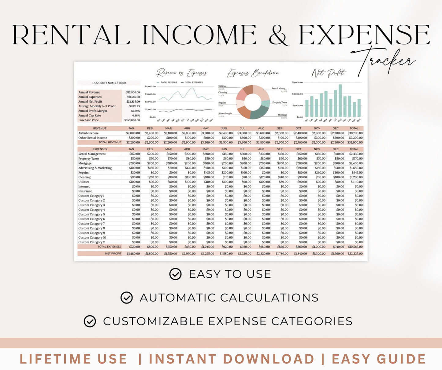 Airbnb Rental Tracker (Single Property)