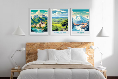 Famous Travel Places Poster Bundle