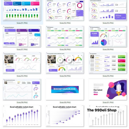 600+ Multipurpose PPT templates