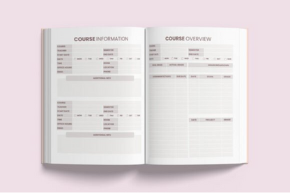 📚 2025 Student Planner | Fully Editable on Canva 🎨