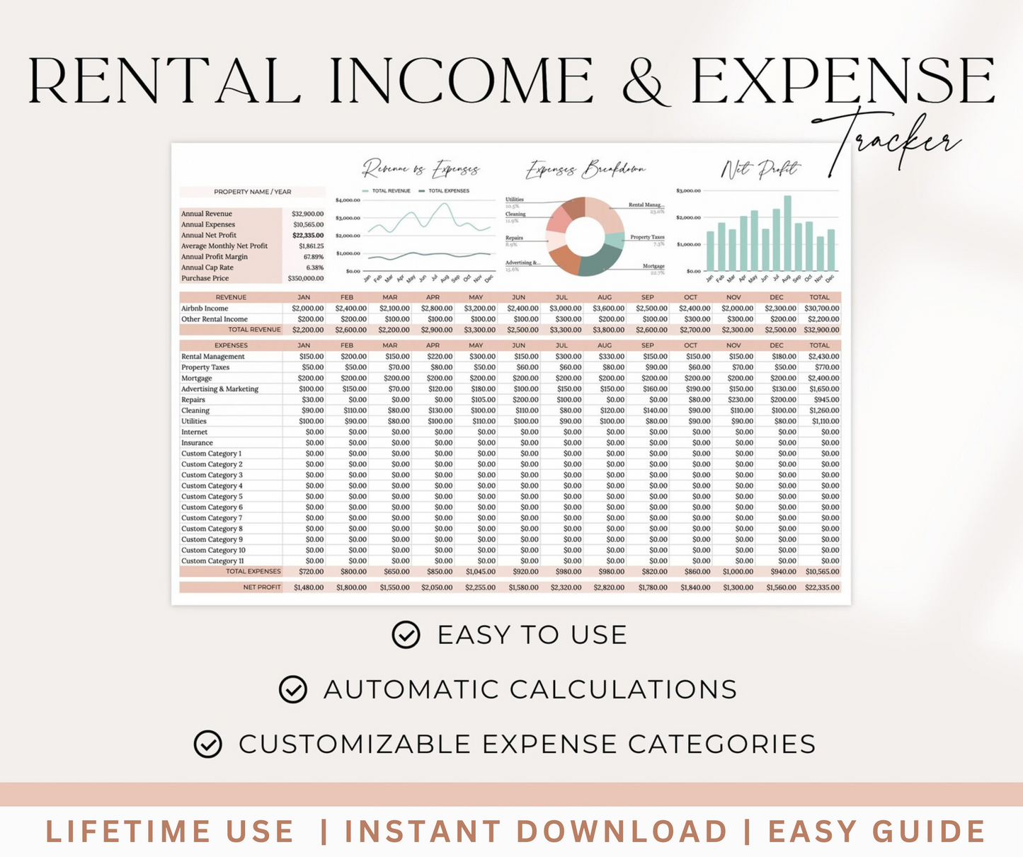 Airbnb Rental Tracker (Single Property)