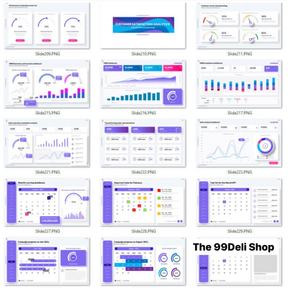 600+ Multipurpose PPT templates