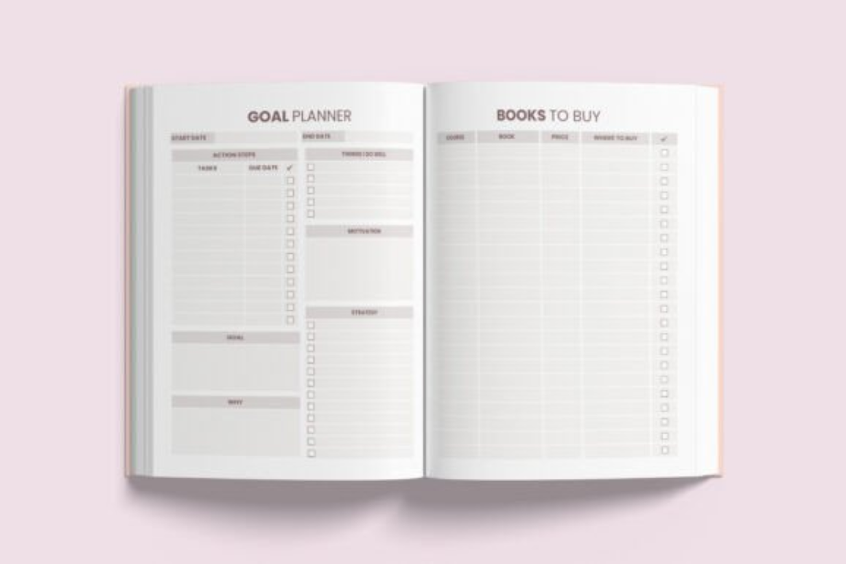 📚 2025 Student Planner | Fully Editable on Canva 🎨