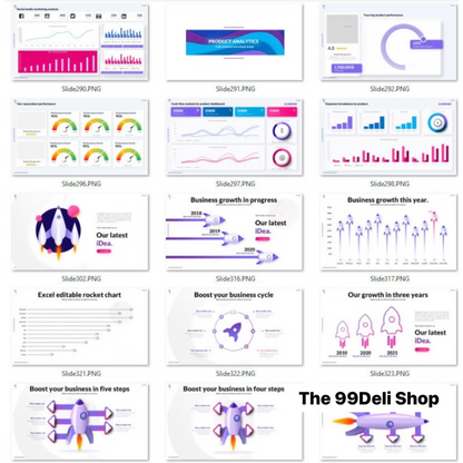 600+ Multipurpose PPT templates