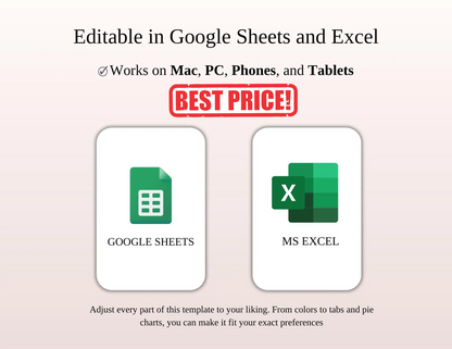 Debt Payoff Tracker Dashboard | Excel & Google Sheets