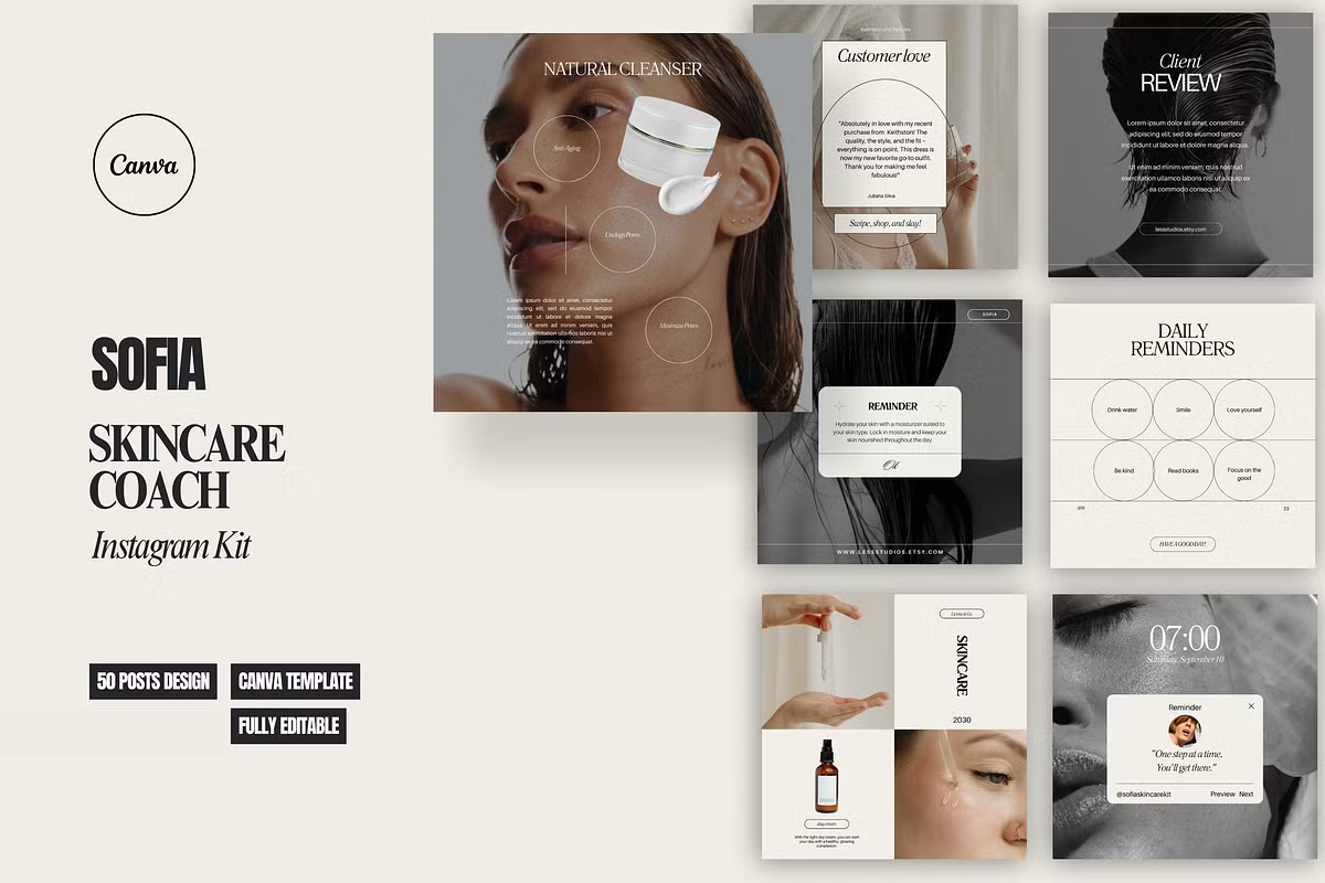 Beauty Social Media Template