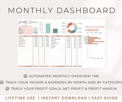 Easy Bookkeeping Tracker