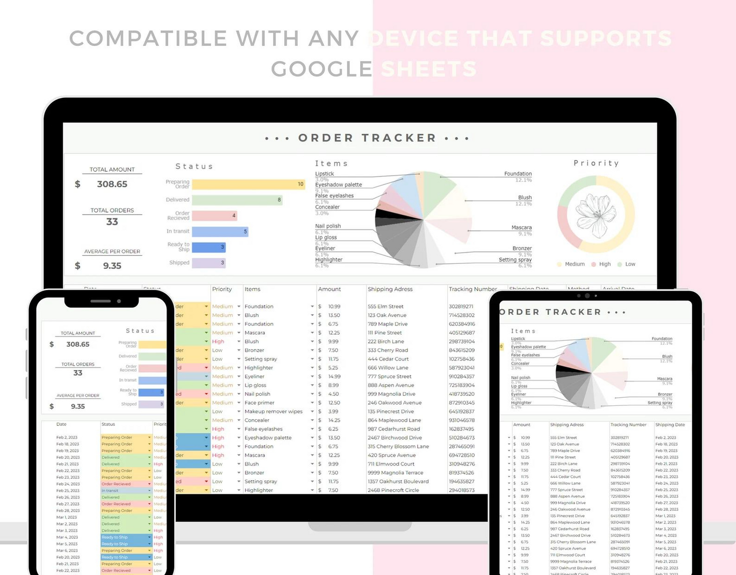 Easy Order Tracker