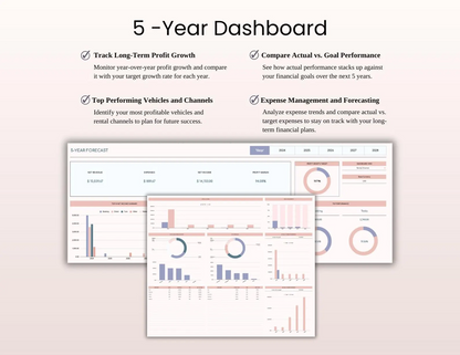 Car Rental Booking Tracker Spreadsheet – Excel & Google Sheets