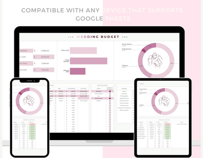 All-in-One Wedding Planner and Budget Tracker