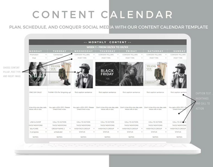 Content Calendar